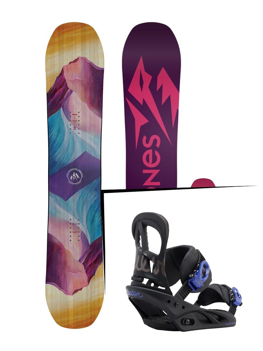 Set: Jones Twin Sister 2017 + Burton Scribe (1712908S) - Bild 1