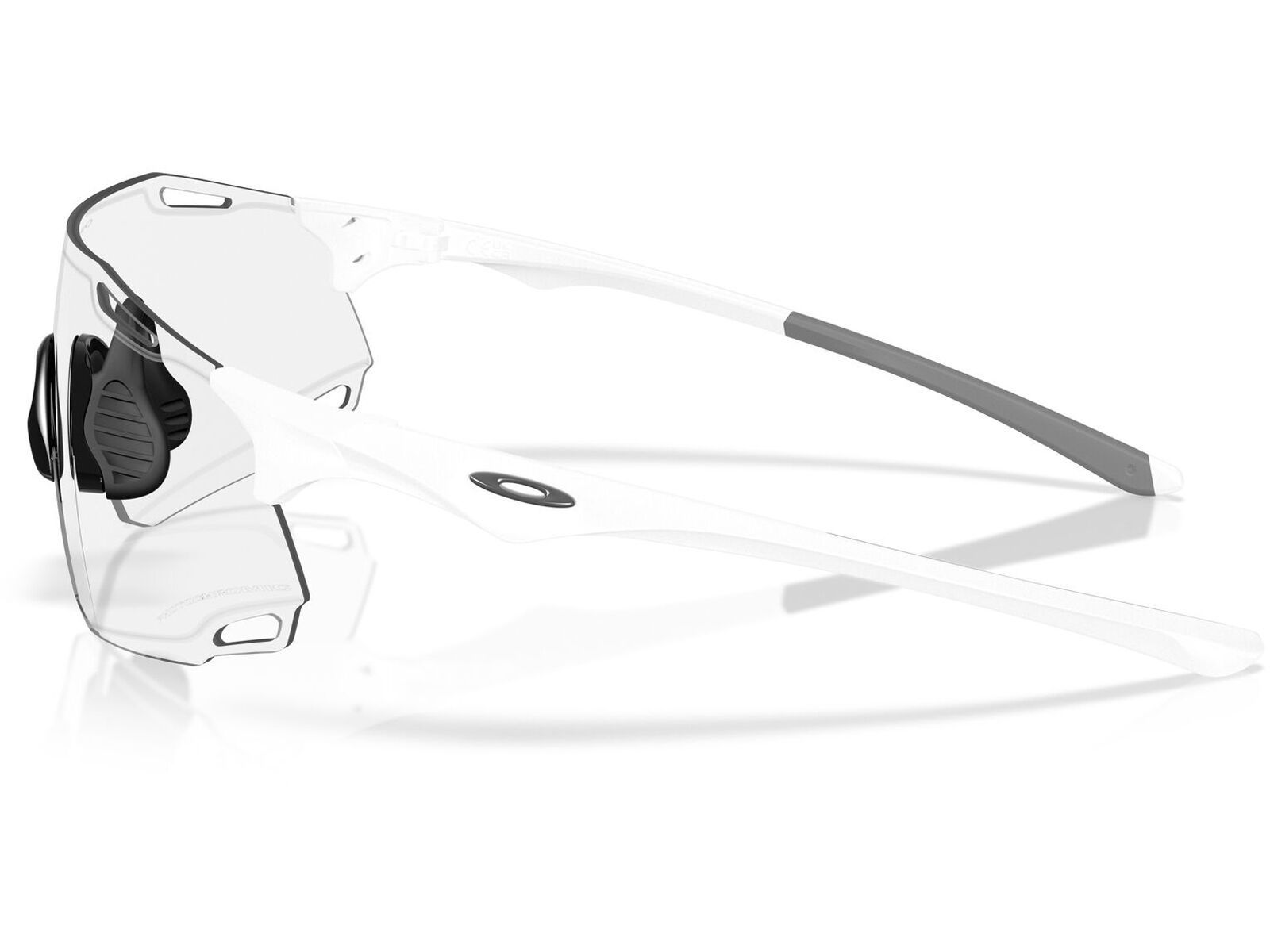 Oakley Cybr Dyno Cyber Collection, Clear To Black Iridium Photochromic  / matte white - Bild 10