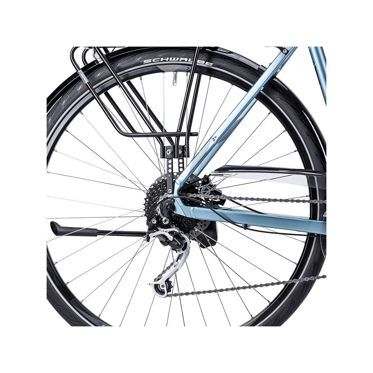 Cube Touring EXC, metallic blue anthrazit white - Bild 4