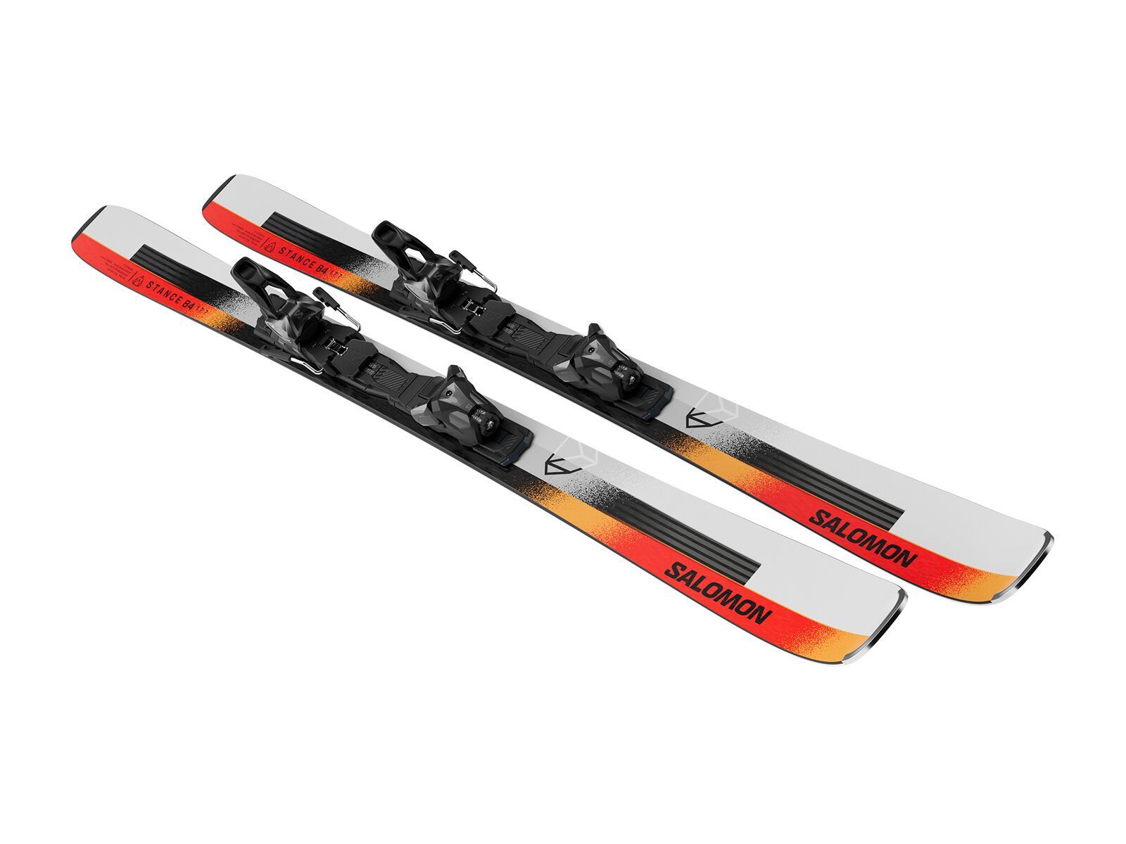 Salomon E Stance 84 + MI12 GW, silver met./neon peach/fiery coral - Bild 6