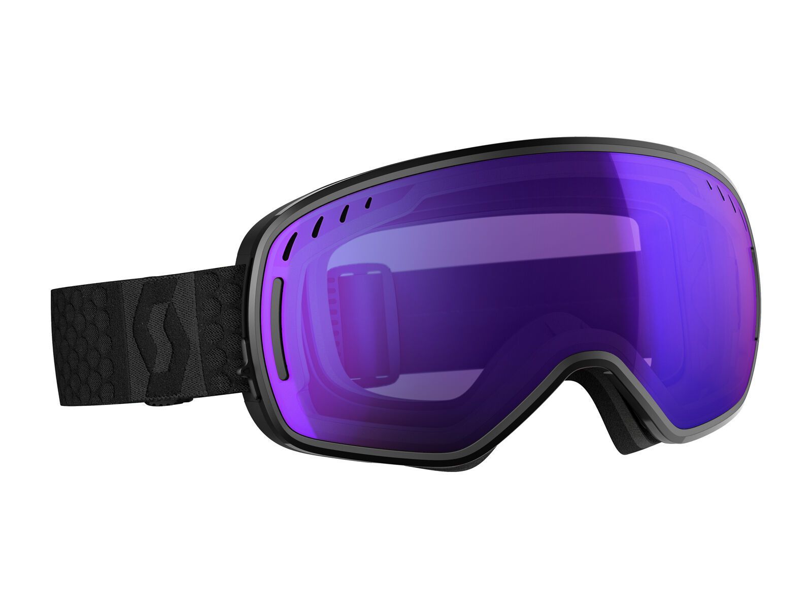 Scott LCG inkl. Wechselscheibe, black/Lens: light sensitive blue chrome - Bild 1