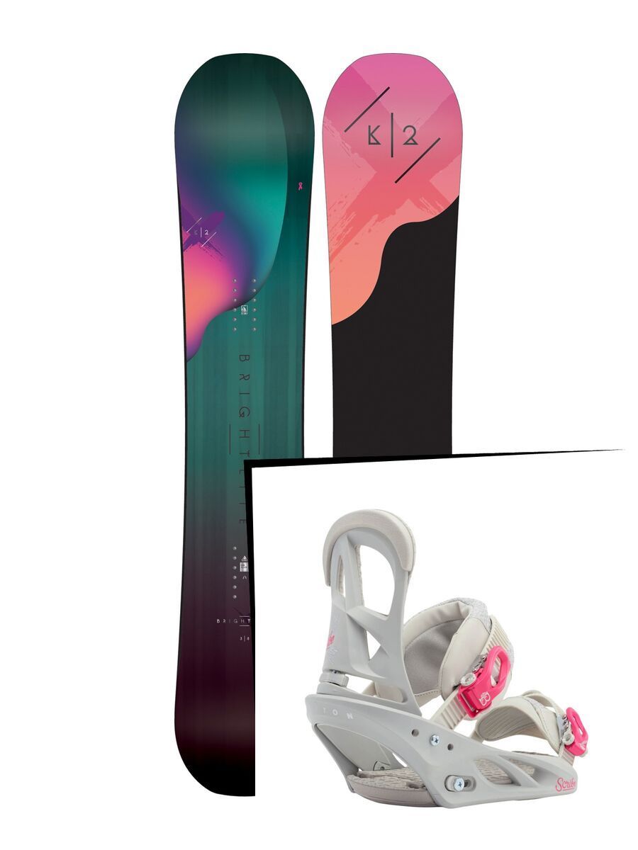 Set: K2 Bright Lite 2016 + Burton Scribe (1191374S) - Bild 1