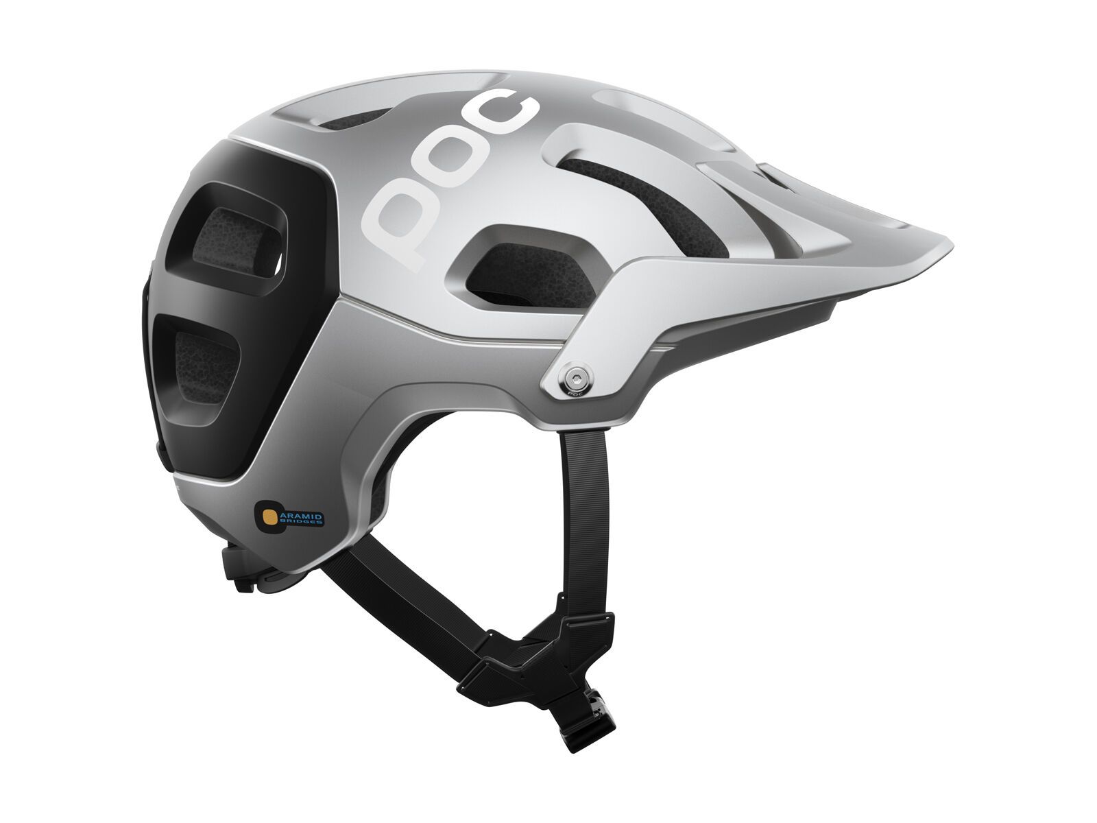 POC Tectal Race MIPS, argentite silver/uranium black matt - Bild 3