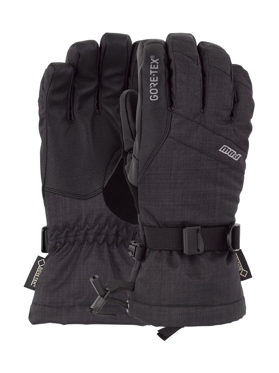 POW Gloves Warner Jr. Gore-Tex Glove, black - Bild 1