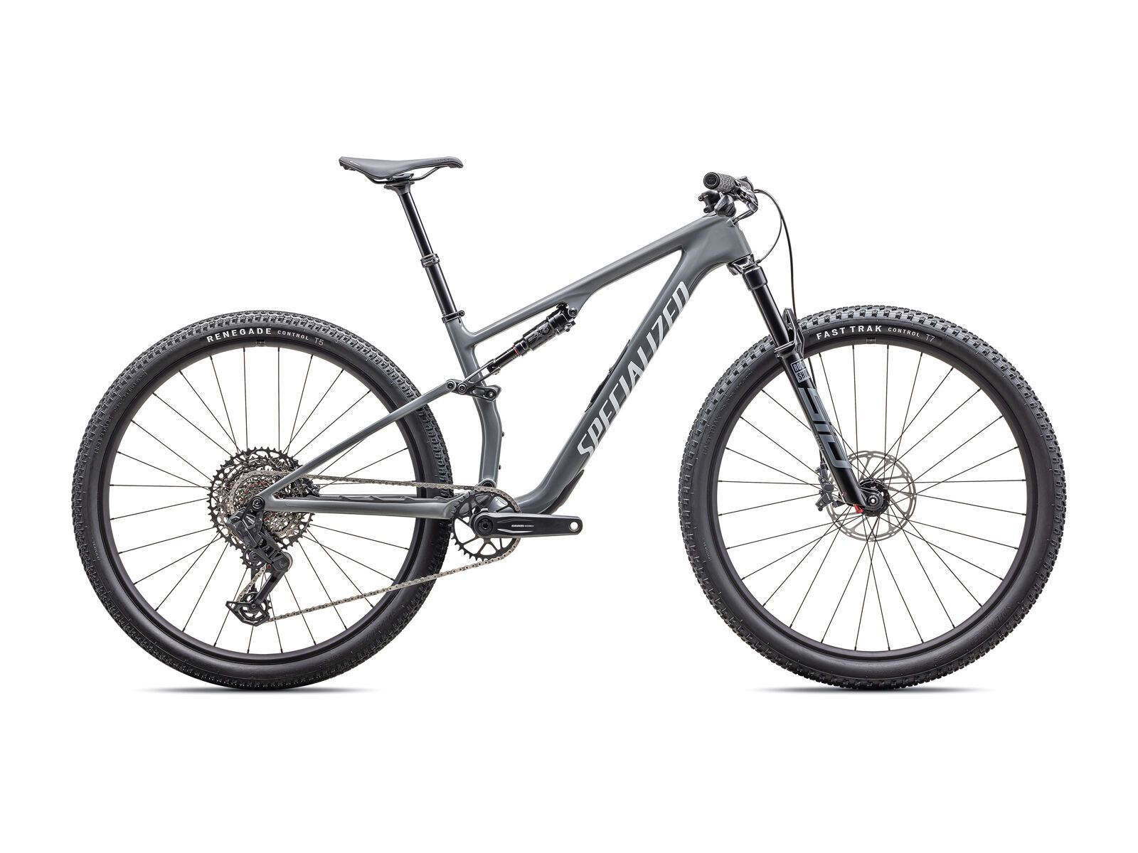 Specialized Epic 8 Comp, ashen grey/white - Bild 1