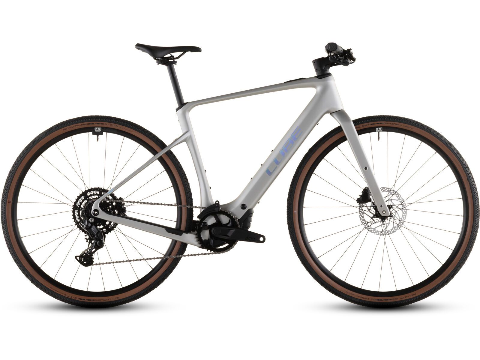 Cube Nulane Hybrid C:62 Race 400X, sleekgrey´n´prism - Bild 1