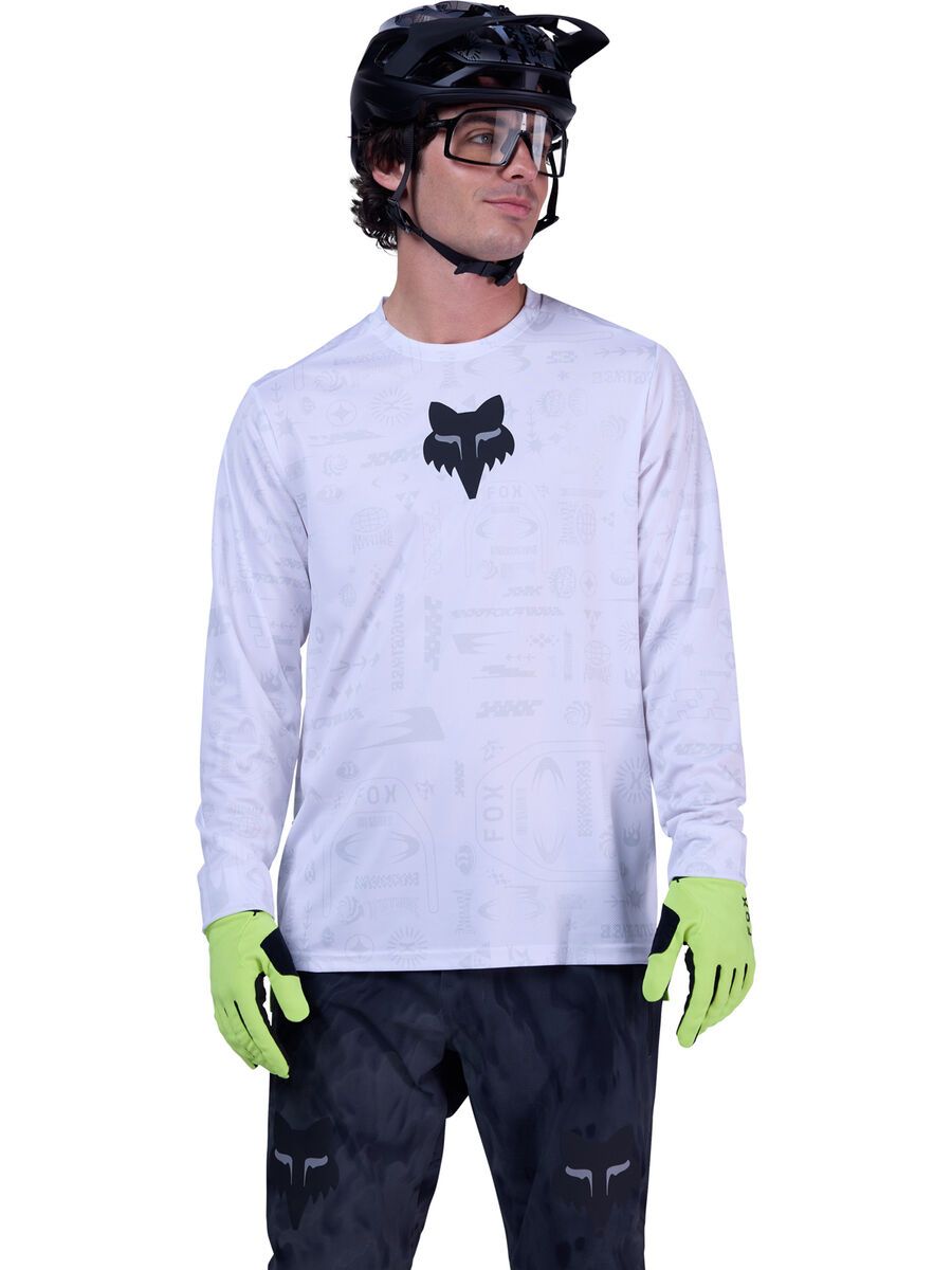 Fox Ranger LS Jersey Lunar, white - Bild 3