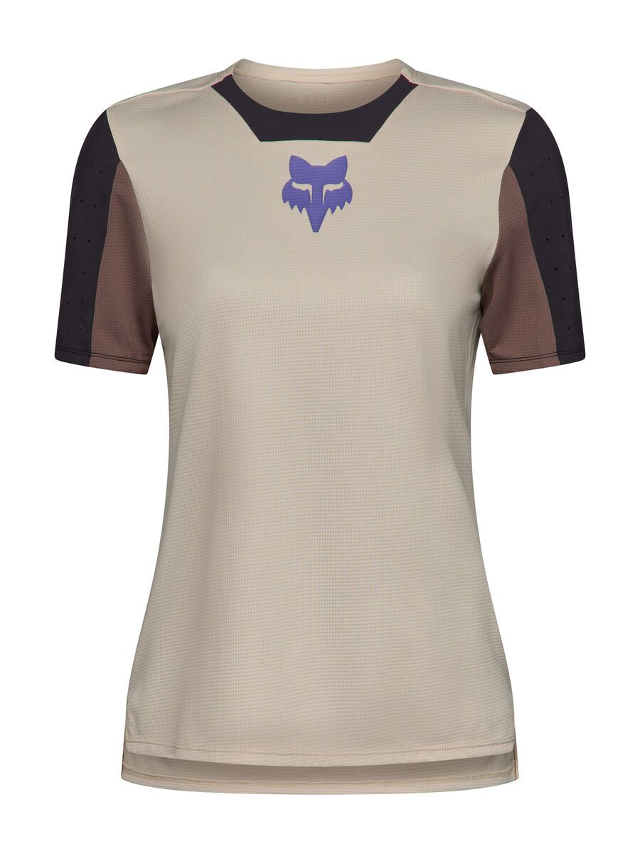 Fox Womens Defend Short Sleeve Jersey Park SE, chalk - Bild 1