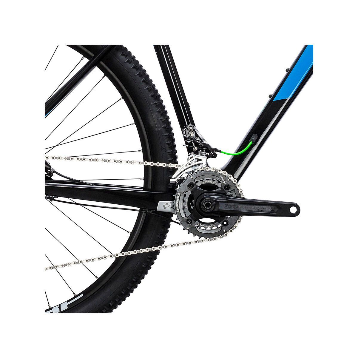 Cube Reaction GTC 27.5, carbon´n´green - Bild 3