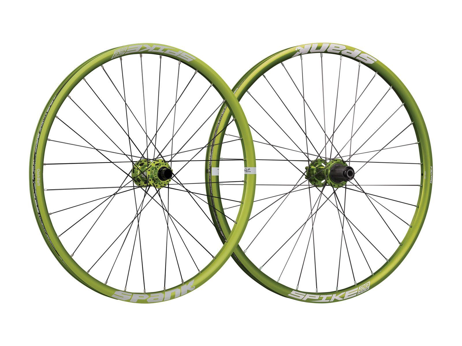 Spank Spike Race 28 Evo Wheelset 26, emerald green - Bild 1