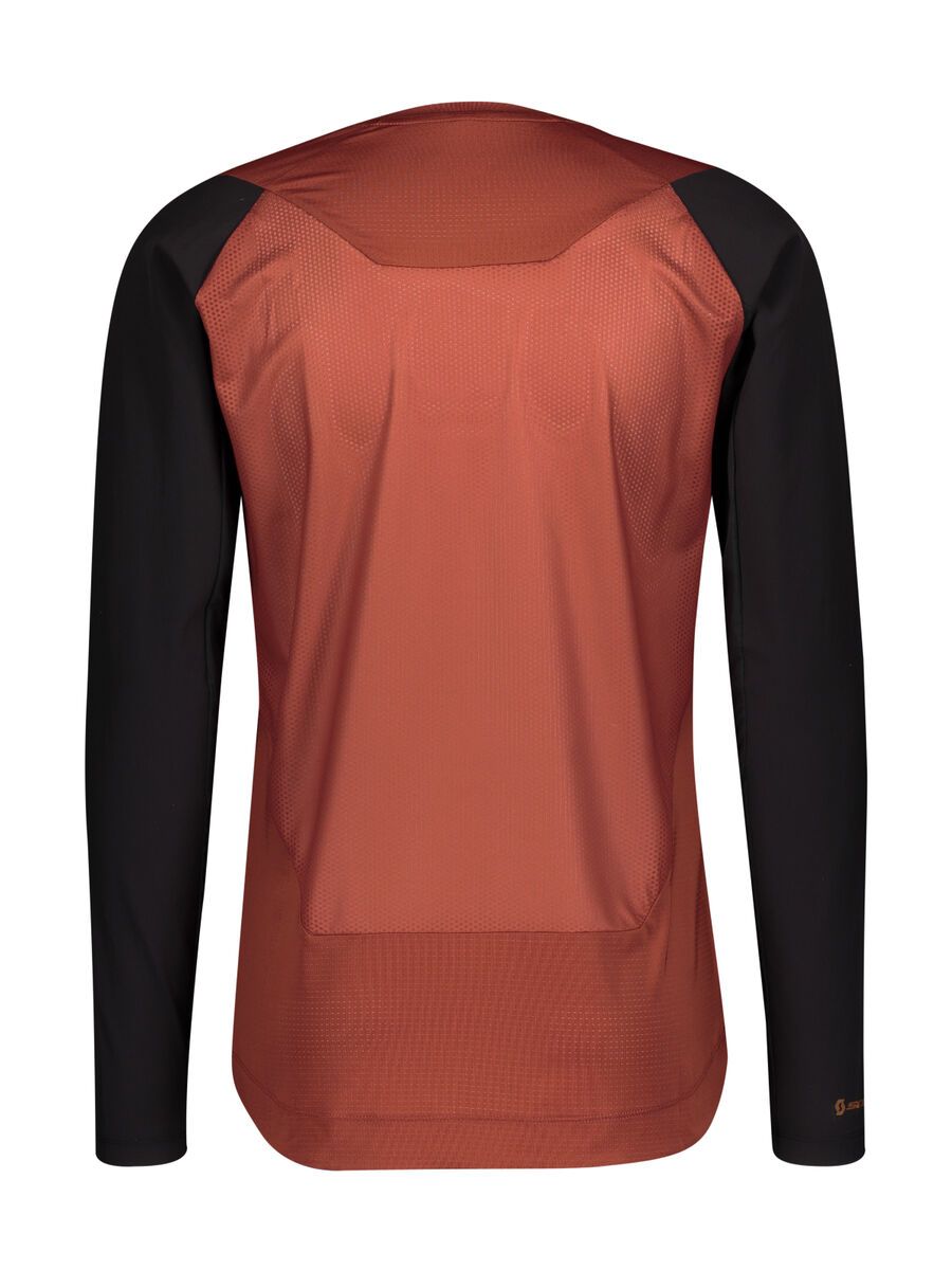 Scott Trail Progressive L/SL Men's Shirt, rust red/black - Bild 2