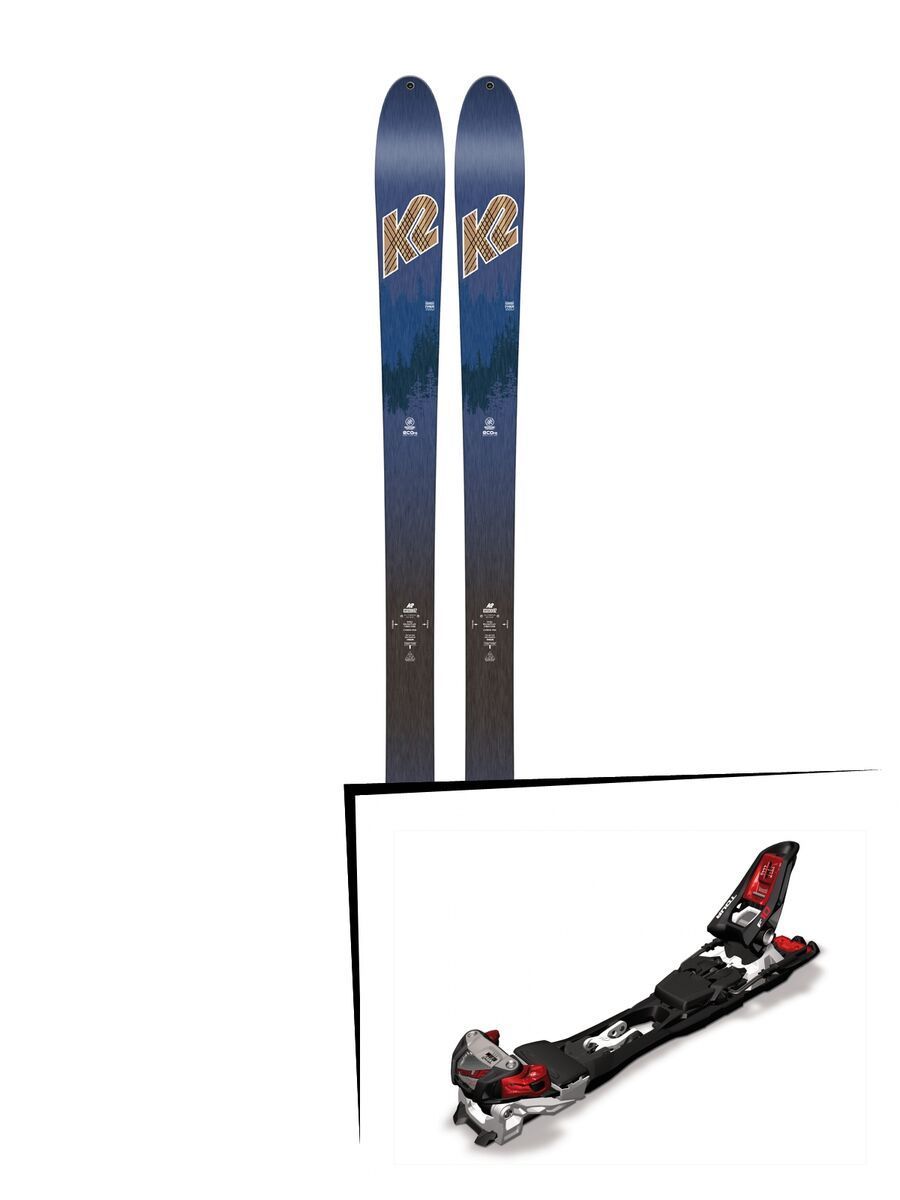 Set: K2 SKI Wayback 82 ECOre 2018 + Marker F10 Tour - Bild 1