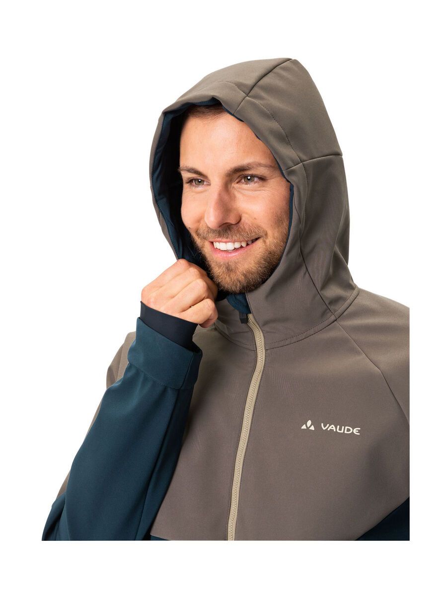 Vaude Men's Qimsa Softshell Jacket, coconut/dark sea - Bild 5