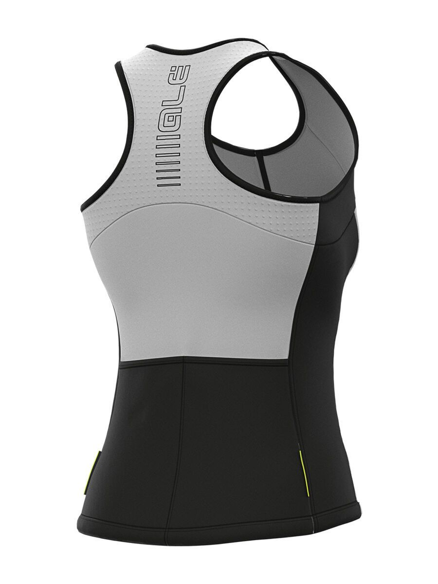 Ale Solid Color Block Lady Tank Top, white - Bild 2