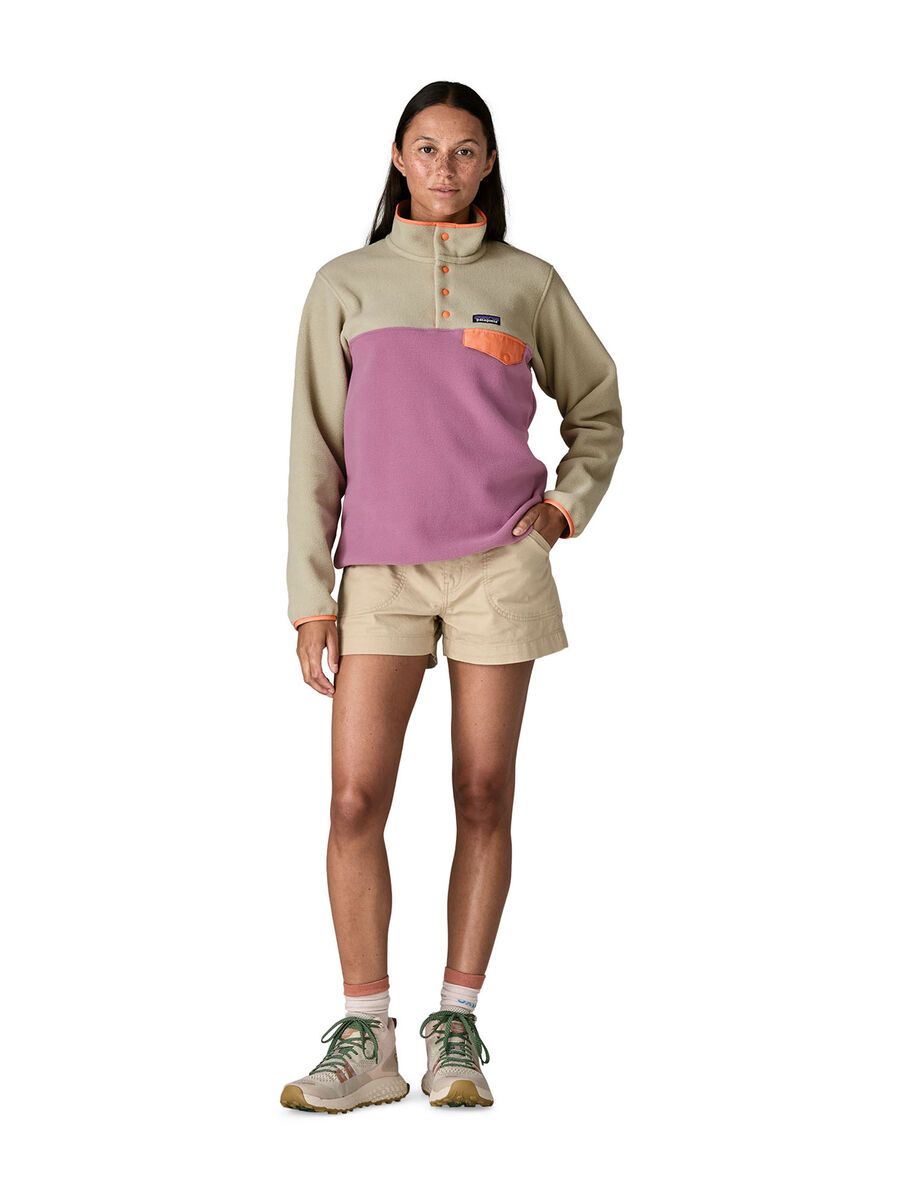 Patagonia Women's Lightweight Synchilla Snap-T Pullover, light violet - Bild 5