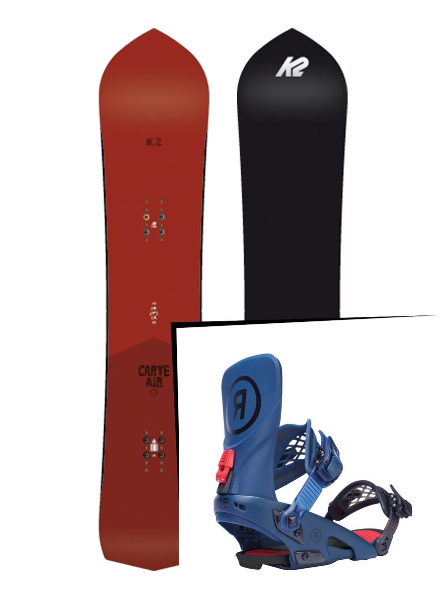 Set: K2 Carve Air 2017 + Ride LTD (1770153S) - Bild 1