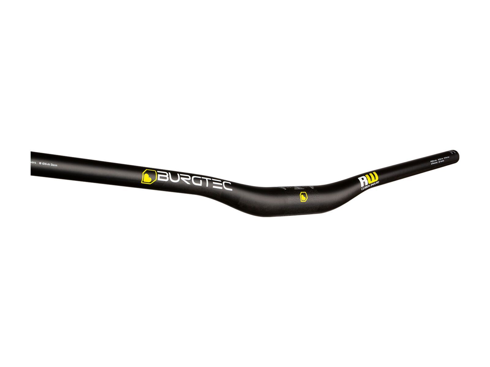 Burgtec Ride Wide Carbon Enduro Handlebar - 35 / 20 mm Rise - Bild 1