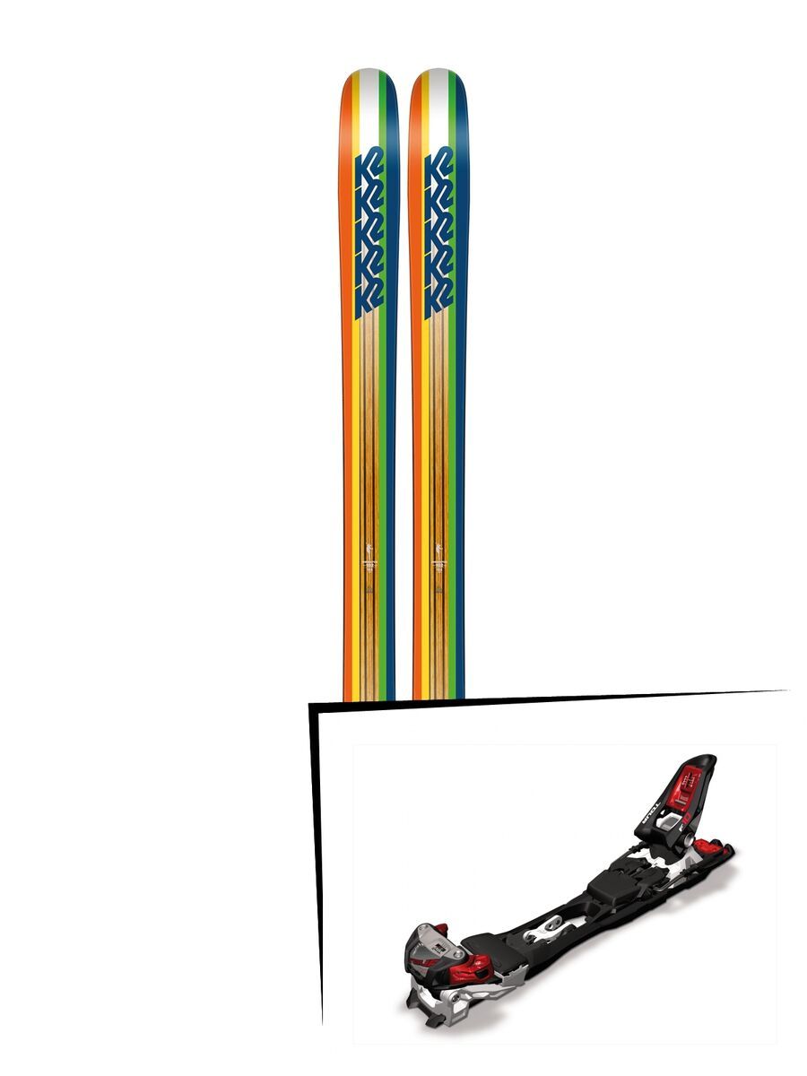 K2 SKI Set: Shreditor 102 2016 + Marker F10 Tour - Bild 1