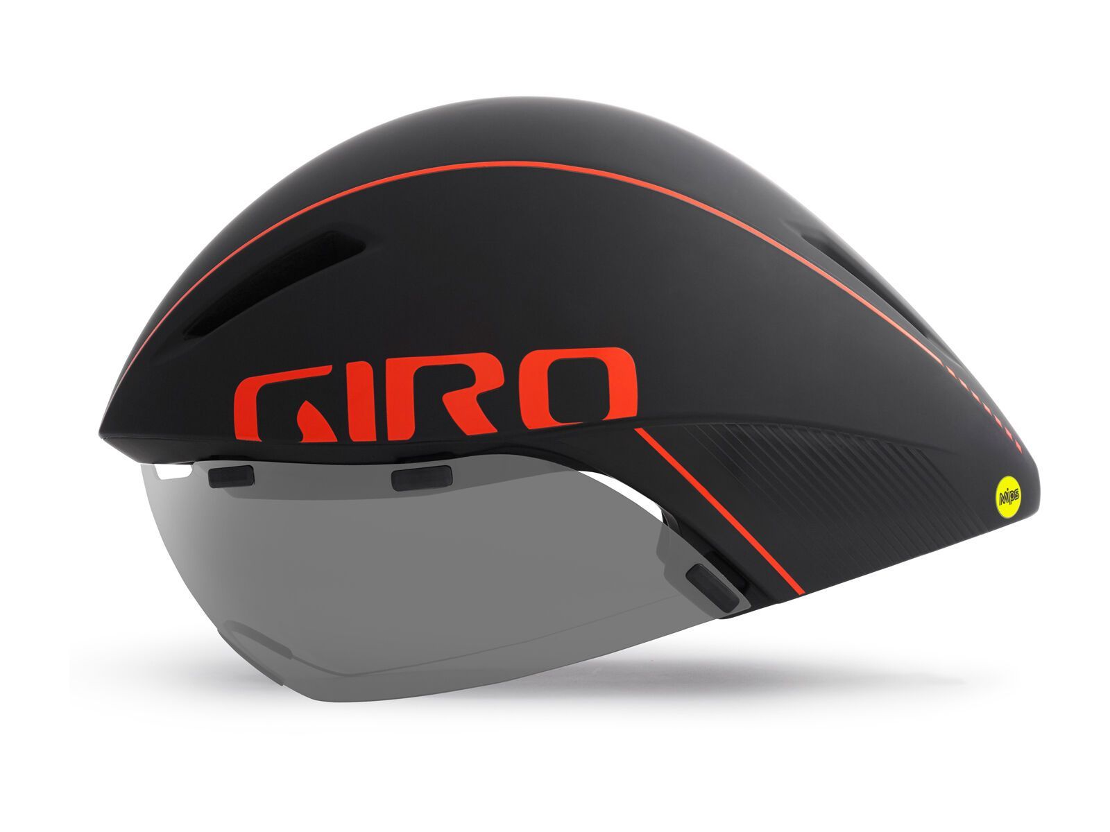 Giro Aerohead MIPS, black/vermillion - Bild 1