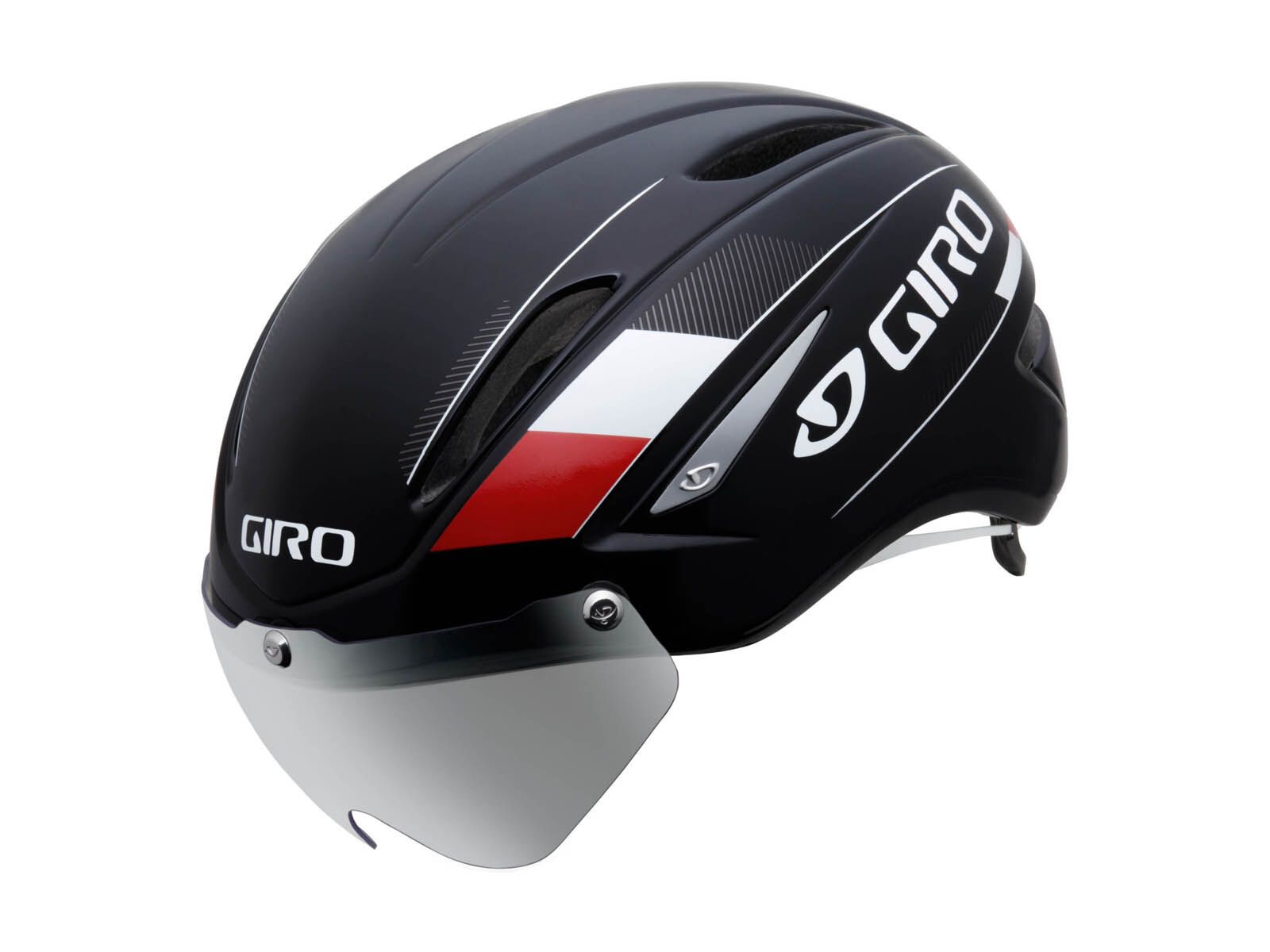 Giro Air Attack Shield, black/red - Bild 1