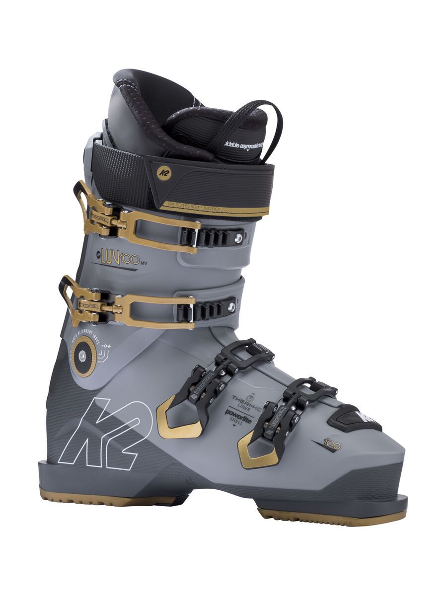 ***2. Wahl*** K2 SKI *** 2. Wahl *** Luv 100 MV Größe: 27.5 // 42.5 grau gold - Bild 1
