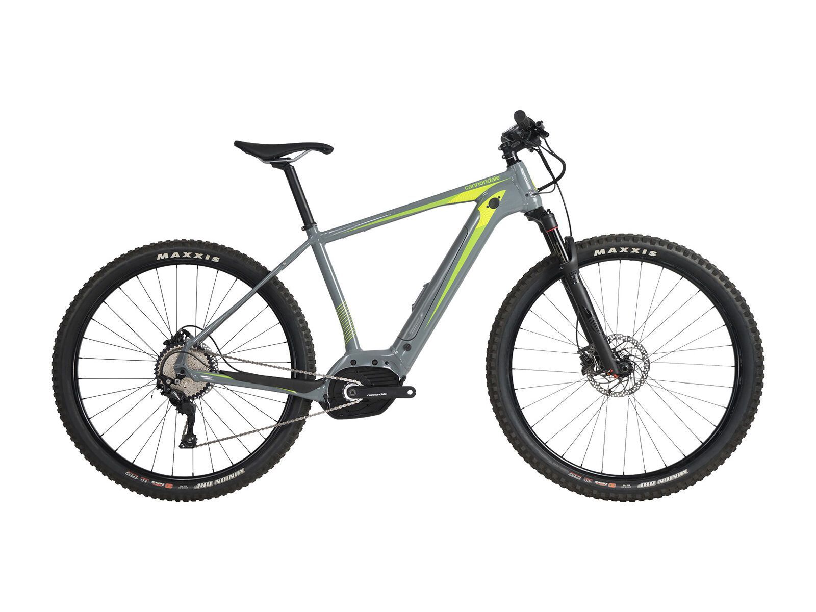 Cannondale Trail Neo Performance, stealth gray w/ volt and berserker green - gloss - Bild 1