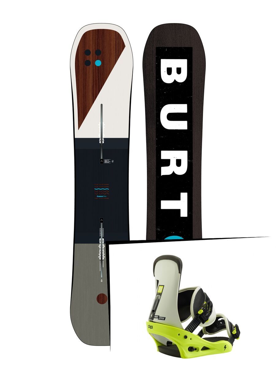 Set: Burton Custom Flying V 2019 +  Freestyle (2218429S) - Bild 1