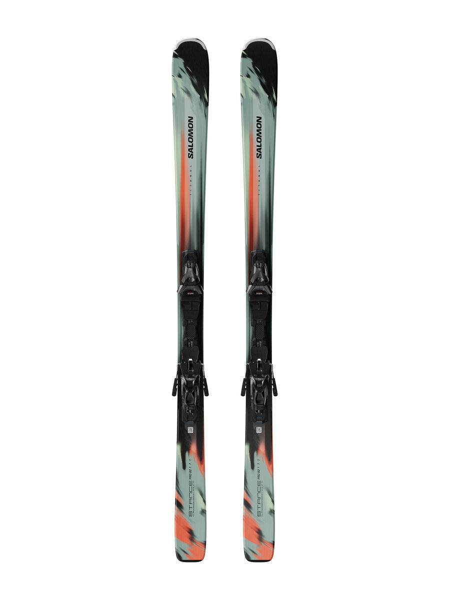 Salomon Stance Pro 82 + MI12 GW, iceberg green/nasturtium/black - Bild 1