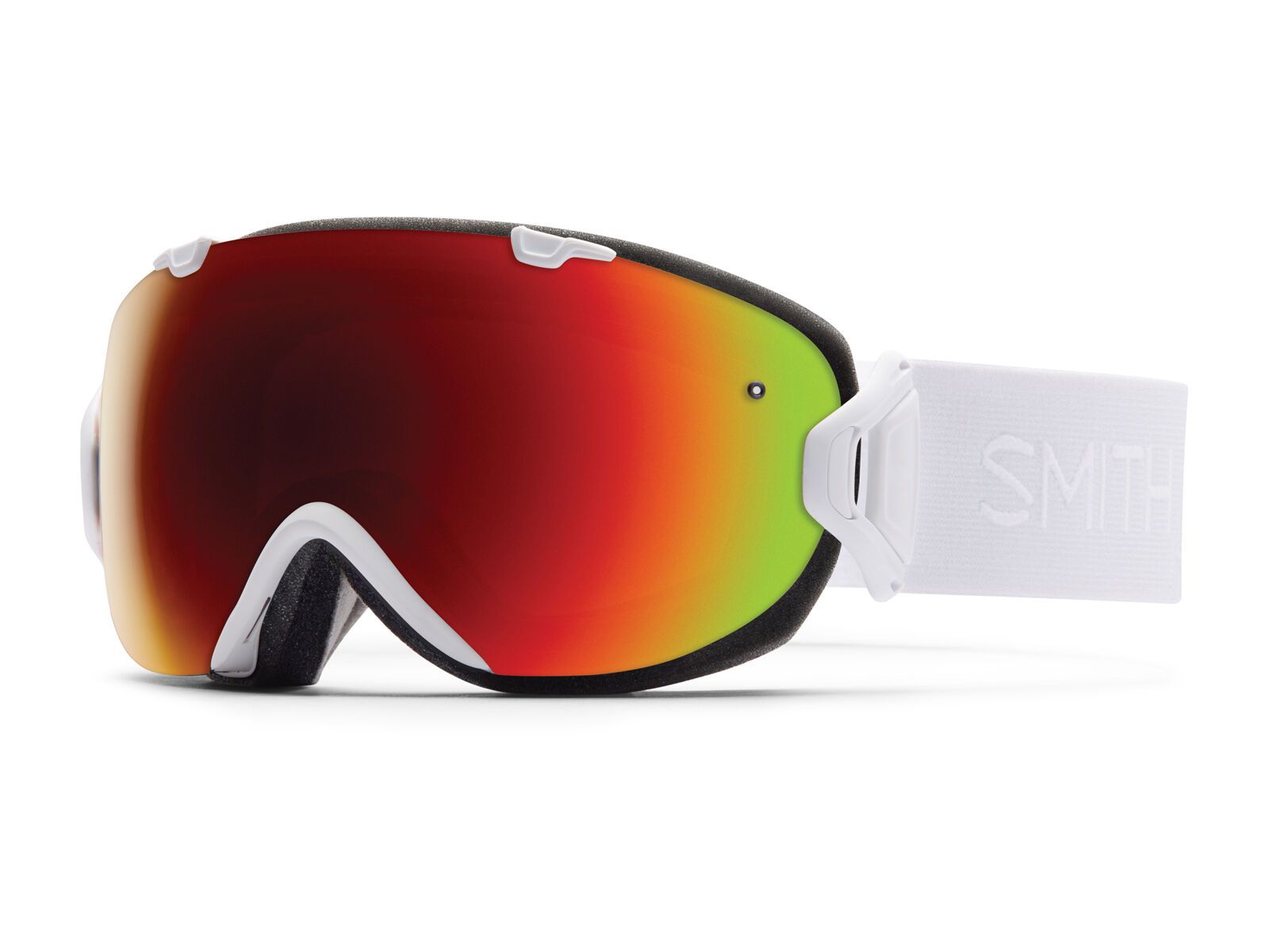 Smith I/Os + Spare Lens, white gbf/red sol-x mirror - Bild 1