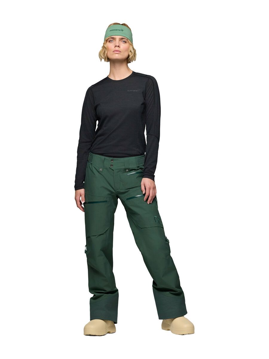 Norrona lofoten Gore-Tex Insulated Pants W's, jungle green - Bild 4