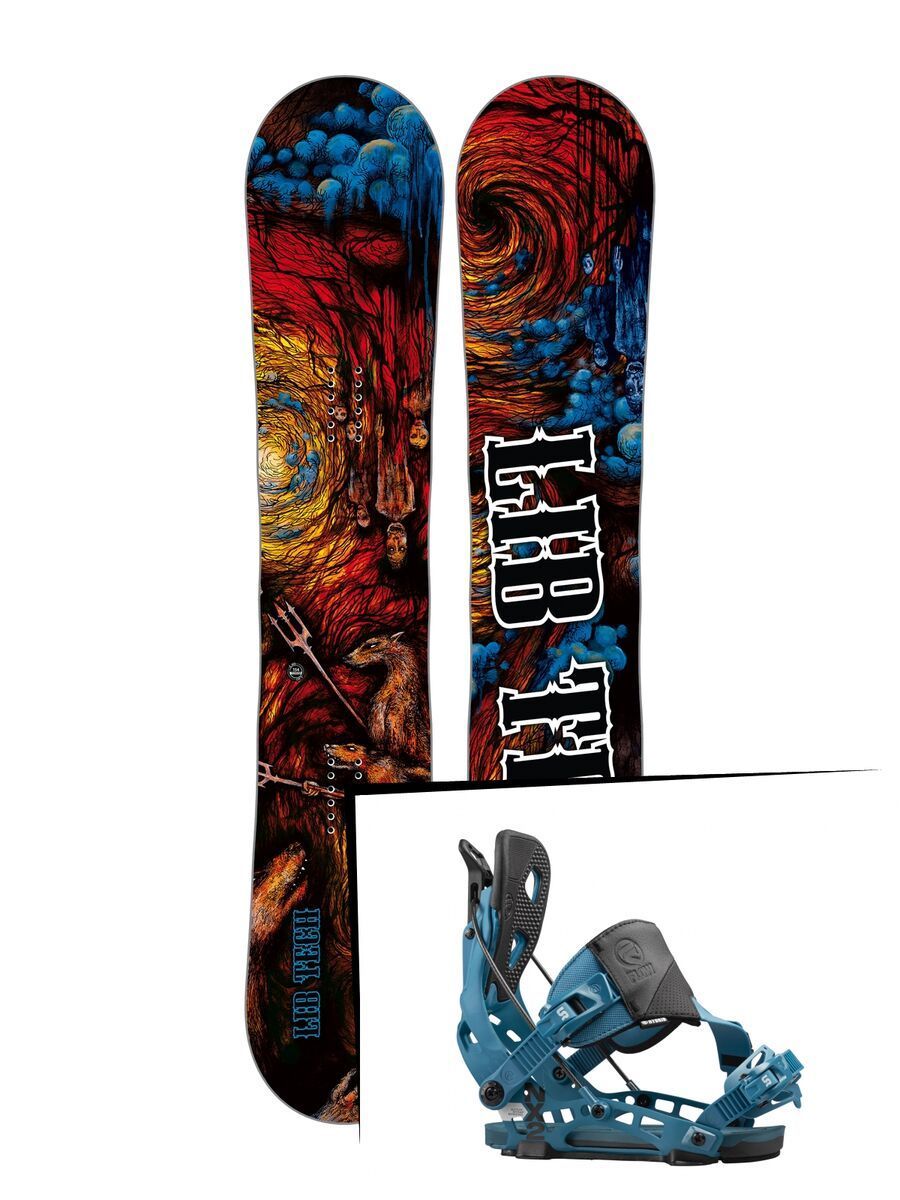 Set: Lib Tech From Hell Skate Banana 2017 + Flow NX2 Hybrid (1513127S) - Bild 1