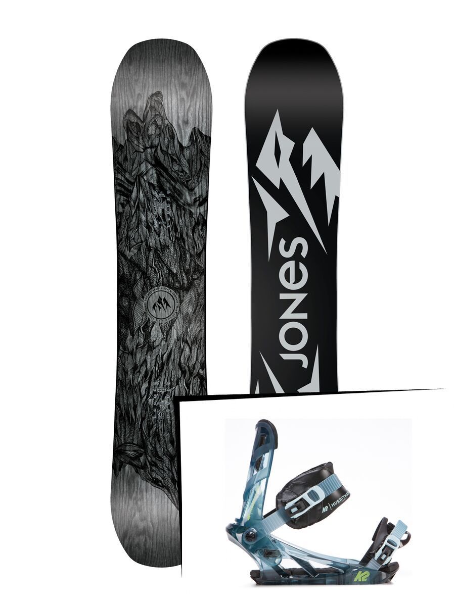 Set: Jones Ultra Mountain Twin 2019 + K2 Hurrithane (1919531S) - Bild 1