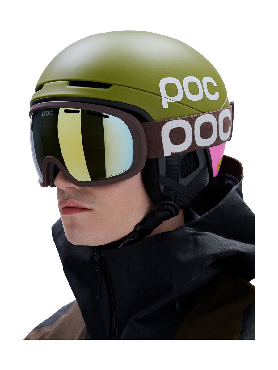 POC Fovea, Clarity Uni. Sunny Cool Gold / bronzite brown - Bild 6