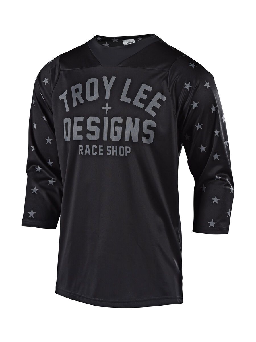 TroyLee Designs Ruckus Star Jersey, black/gray - Bild 1