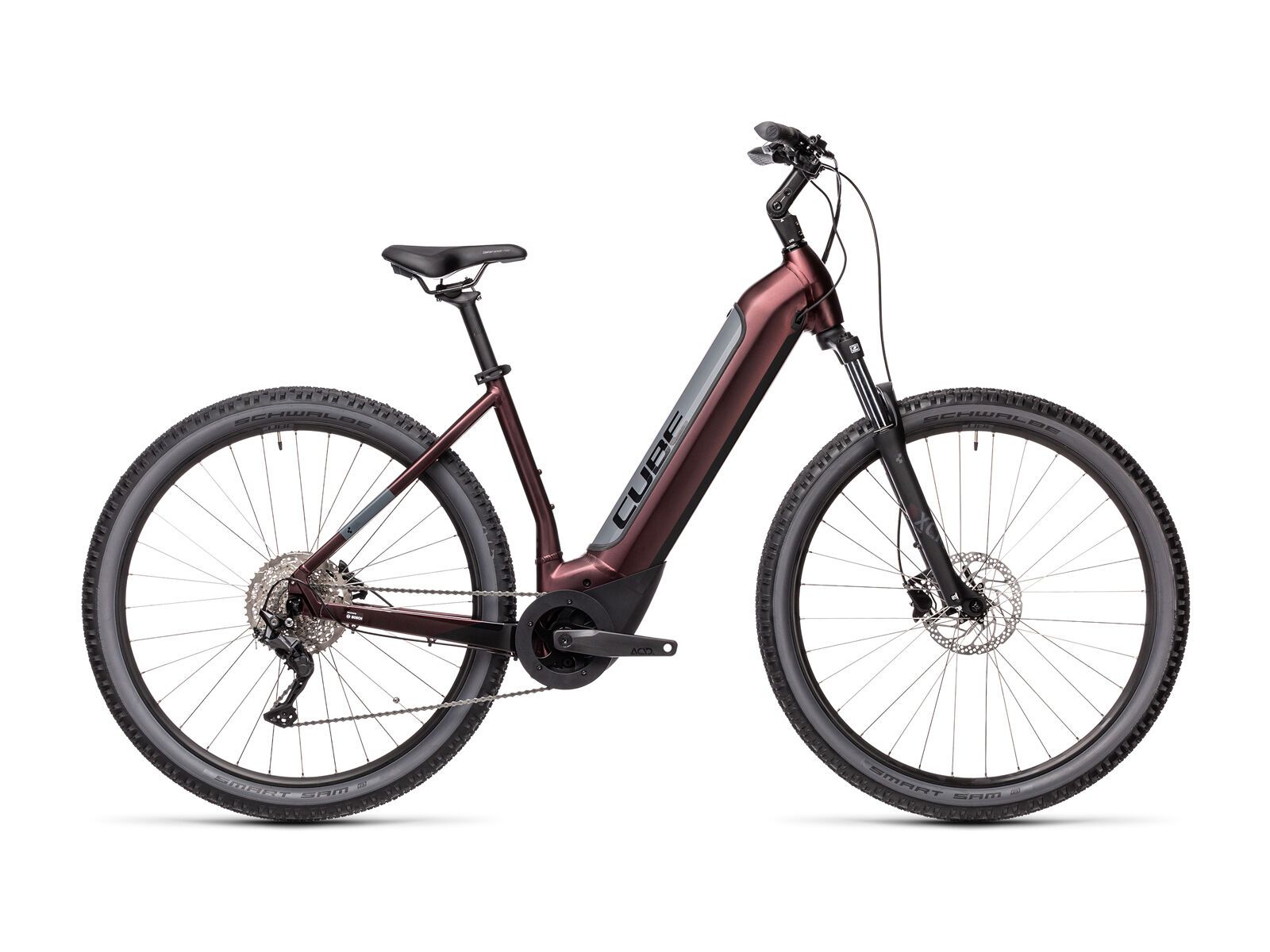 Cube Nuride Hybrid Pro 625, berry´n´grey - Bild 1