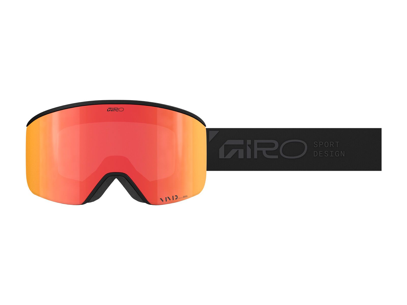 Giro Axis, Vivid Ember / stacked black - Bild 1