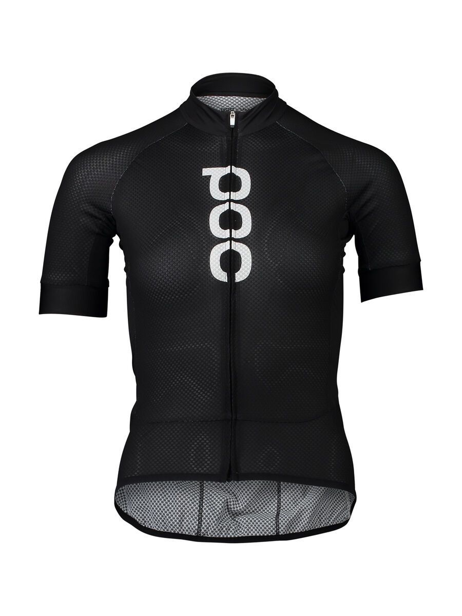 POC W's Essential Road Logo Jersey, uranium black - Bild 1