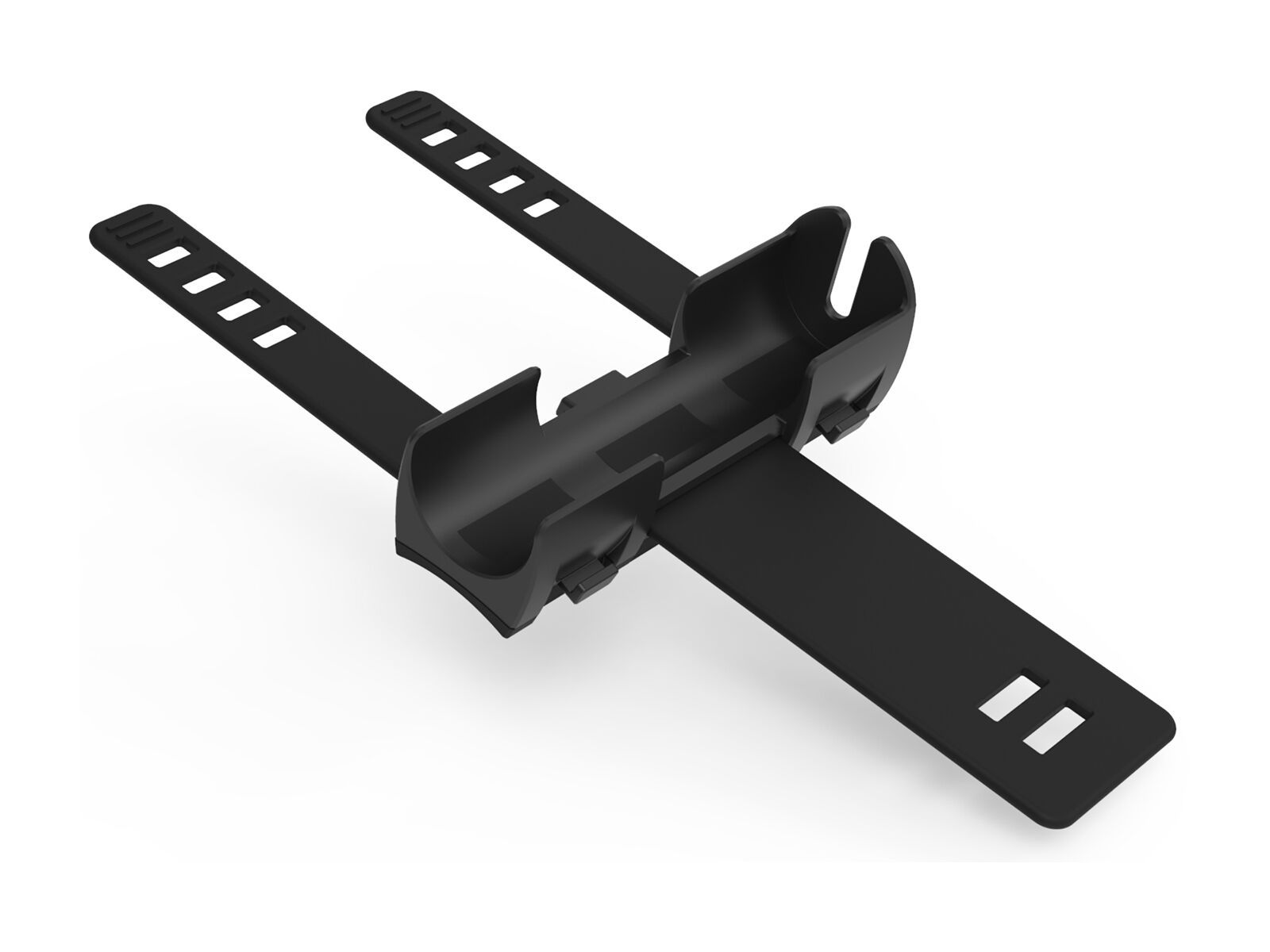 Cube Acid Rahmenhalterung für Kabelschlösser Corvid, black - Bild 1