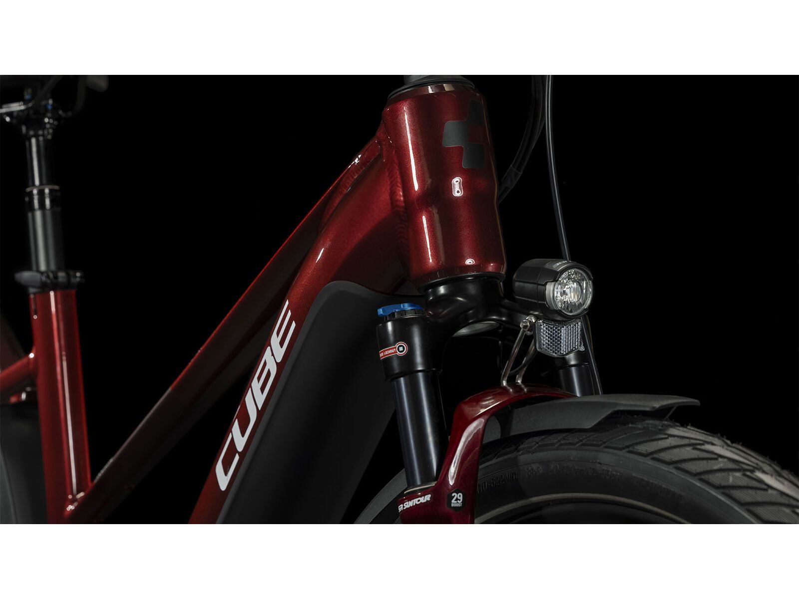 Cube Touring Hybrid EXC 500 Trapeze, red´n´white - Bild 7