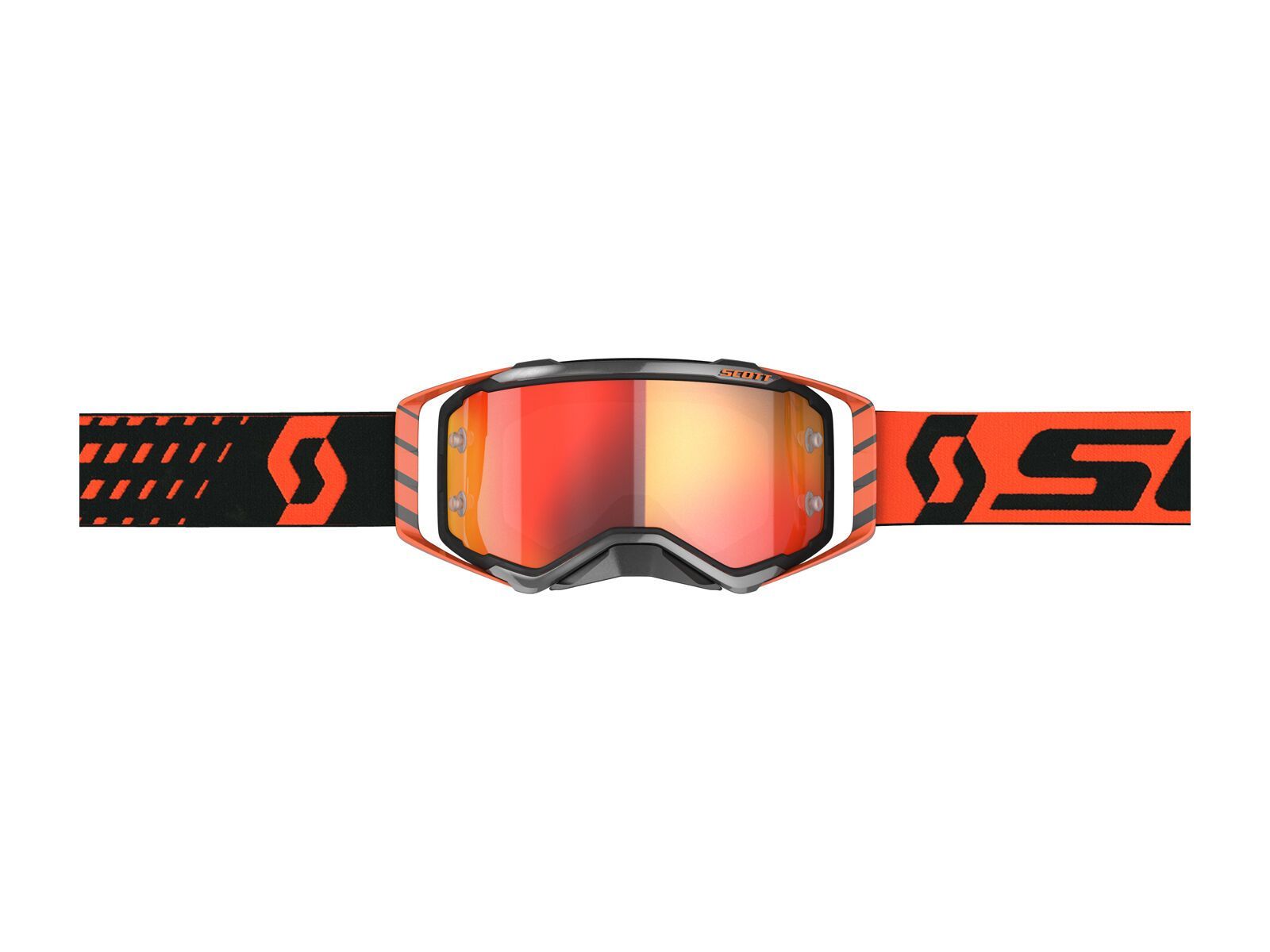 Scott Prospect Goggle, orange/black/Lens: orange chrome works - Bild 2