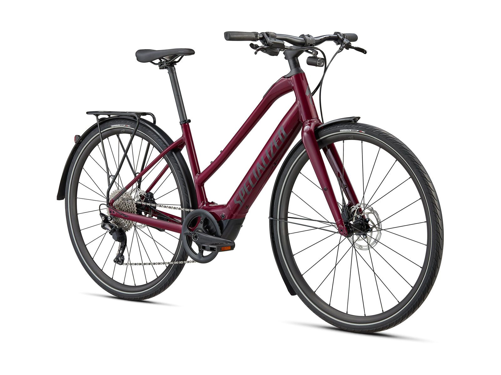 Specialized Turbo Vado SL 4.0 Step-Through EQ, raspberry/black reflective - Bild 2