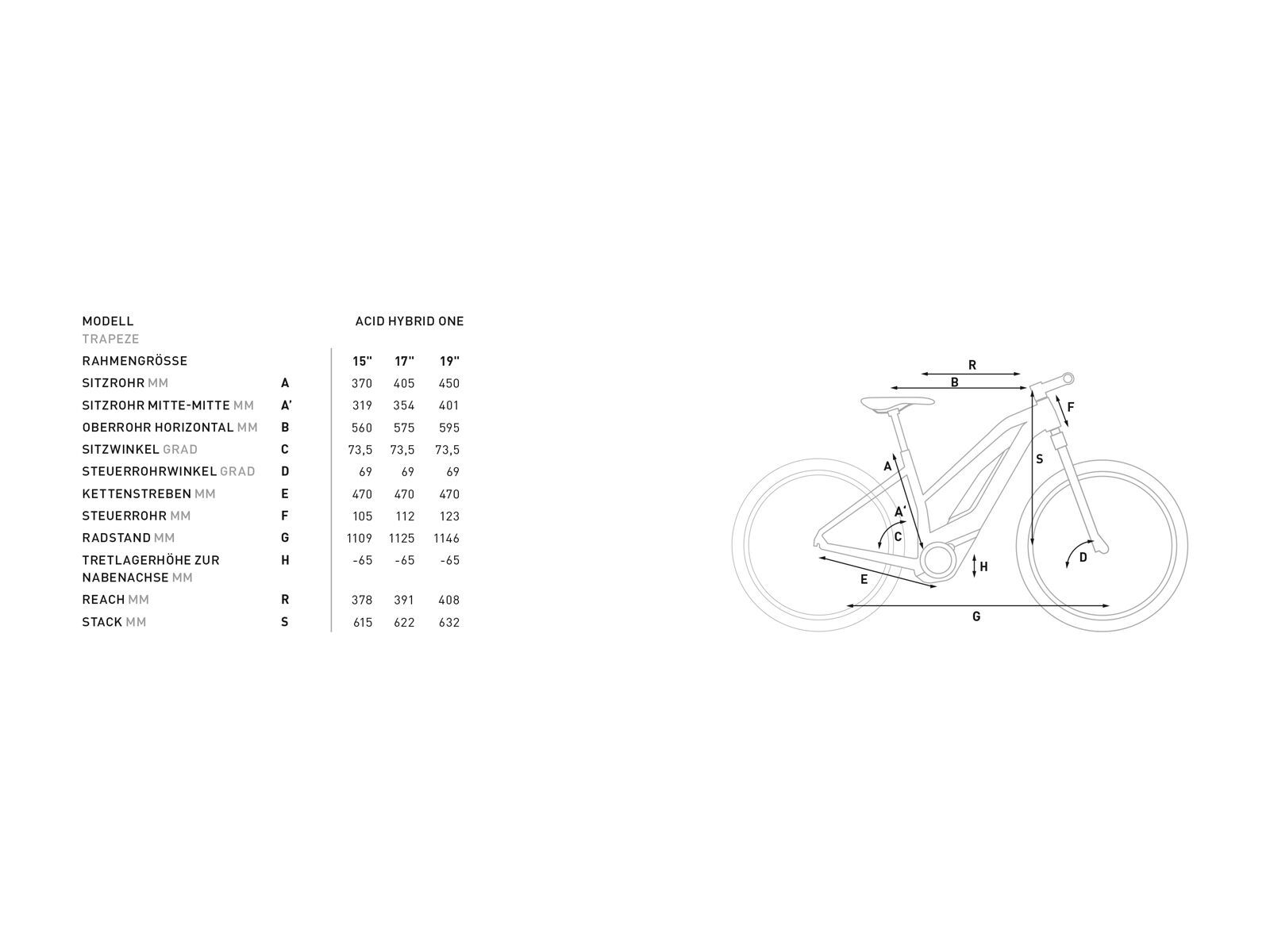 Cube Acid Hybrid ONE 400 29 Trapeze, black´n´white - Bild 2
