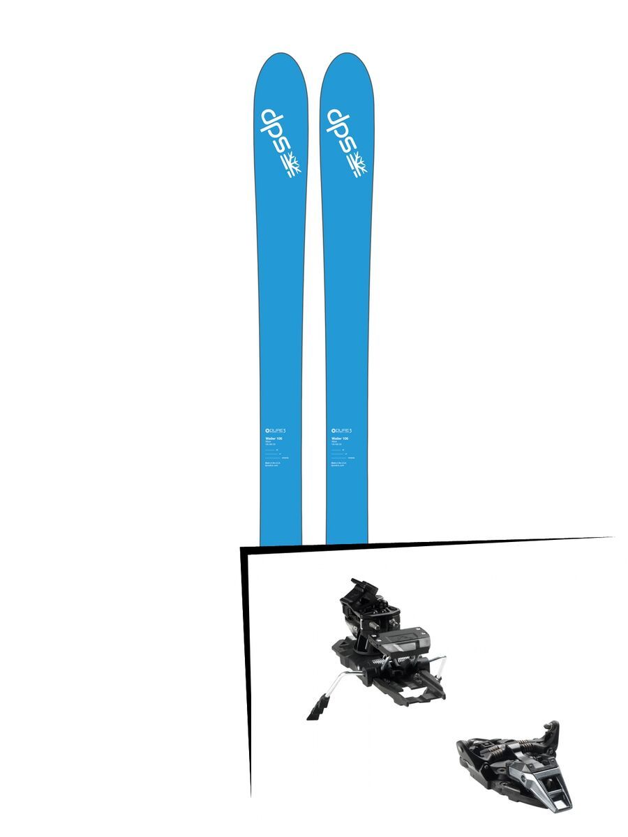 Set: DPS Skis Wailer 106 2017 + Dynafit ST Rotation 10 (1947028) - Bild 1