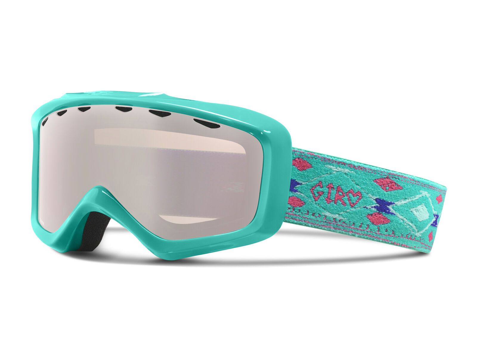 Giro Grade, turquoise native/rose silver - Bild 1