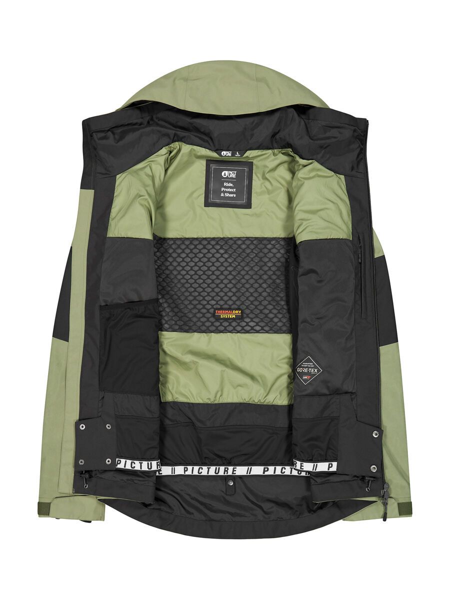 Picture Merassen M Gore Tex Jkt, olivine - Bild 4