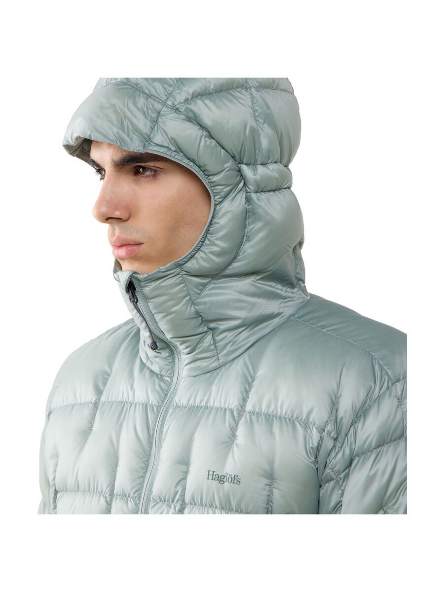 Haglöfs Hede Down Hood Men, dew green - Bild 6