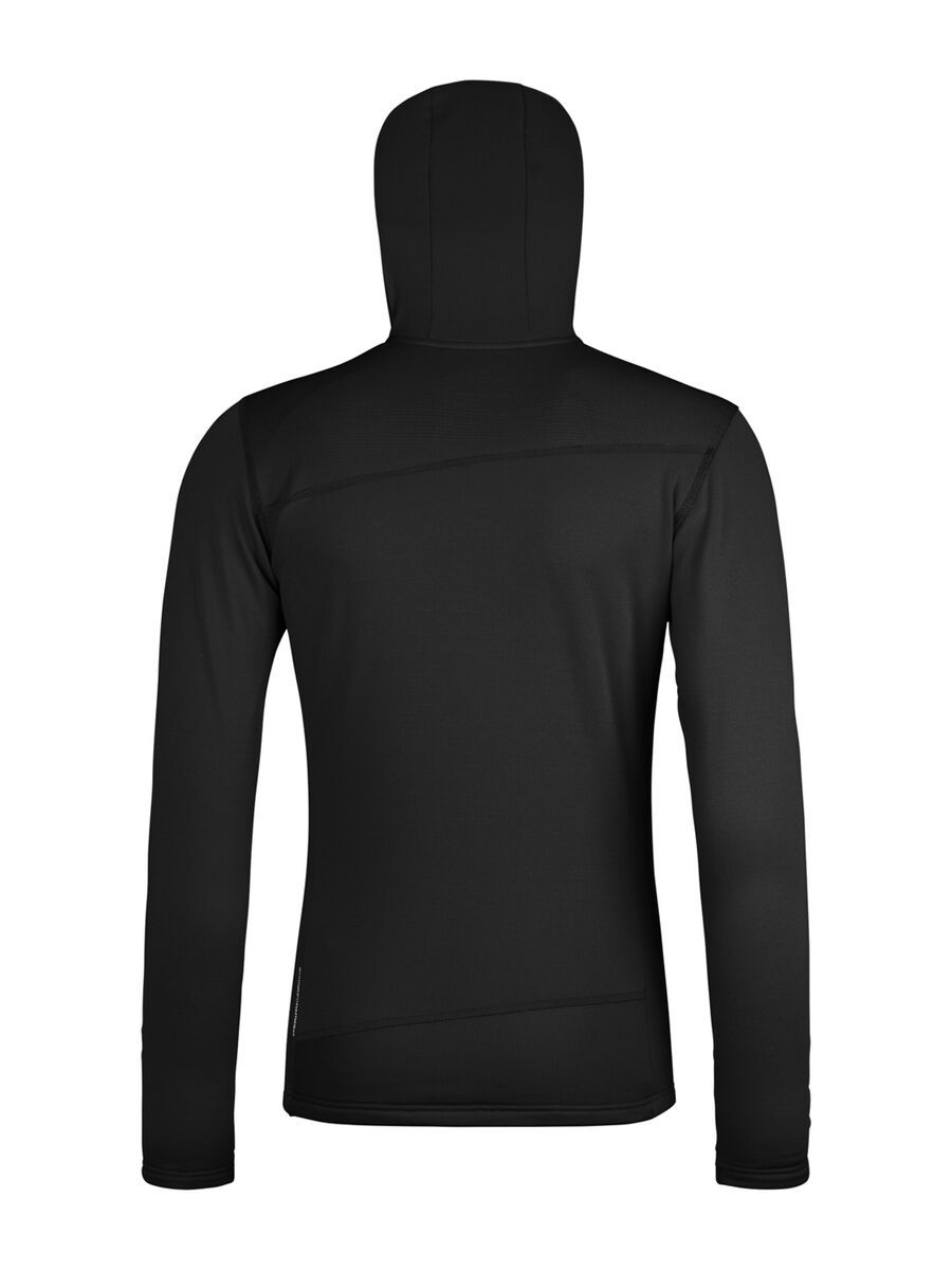 Ortovox Merino Fleece Light Hoody W, black raven - Bild 2