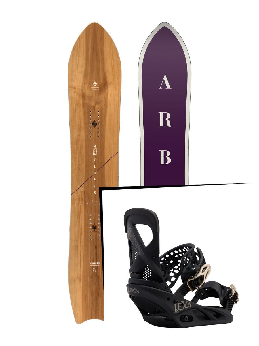 Set: Arbor Clovis Womens 2017 + Burton Lexa (1712819S) - Bild 1