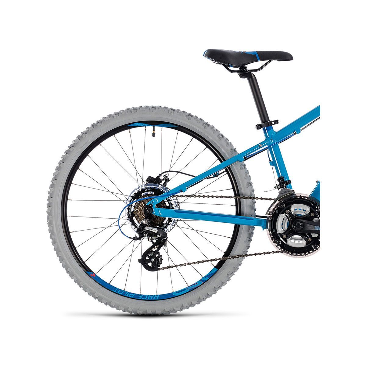 Cube Kid 240 Disc, blue´n´flashred - Bild 5