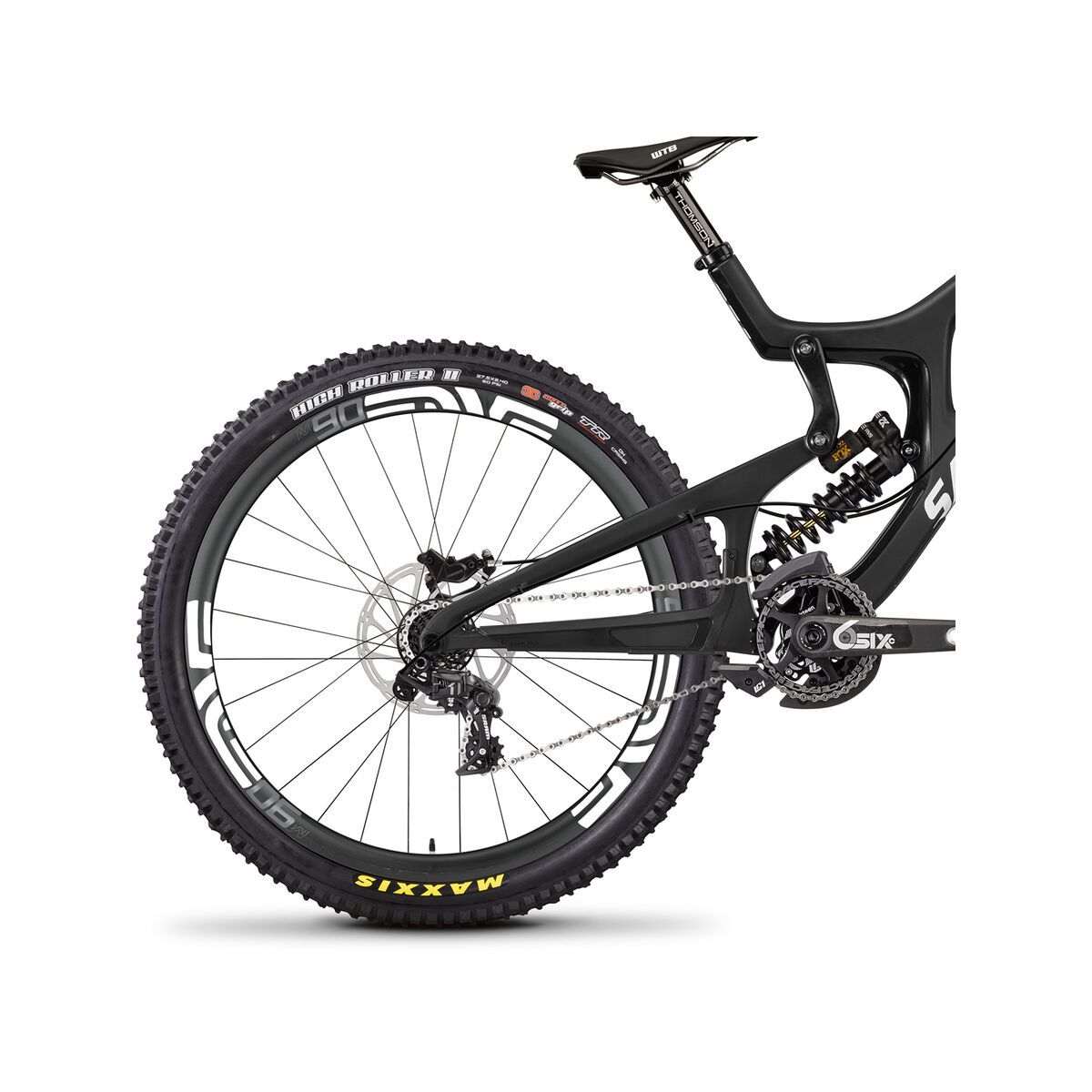 Santa Cruz V10 CC X01 Fox DHX2 ENVE, matte carbon and white - Bild 5